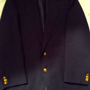 Haggar navy sports coat